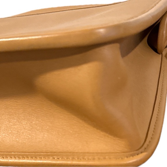Coach Vintage Rambler’s Leather Crossbody Shoulder Purse Camel - Picture 9 of 13